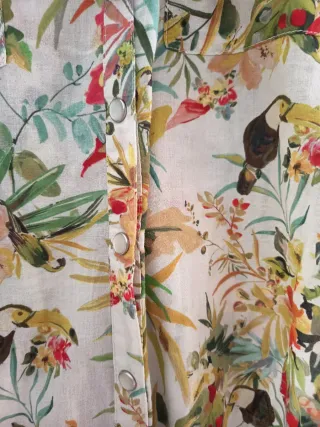 Blusa Verano Estampado Tropical