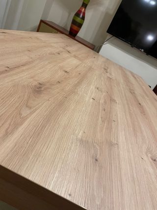 Mesa de comedor extensible 160-215cm de largo