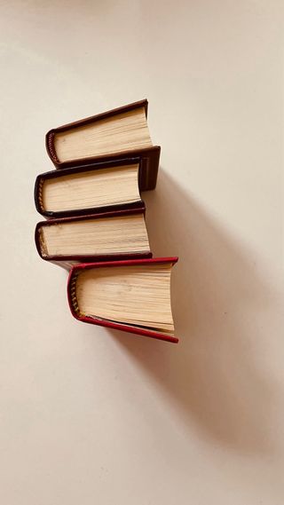 4 miniaturas libros clasicos