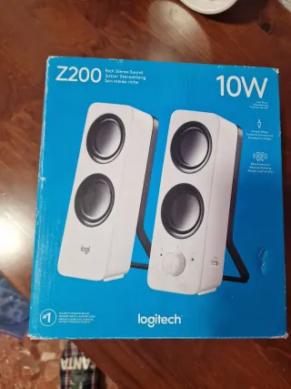 Altavoces Logitech Z200 10W Blancos