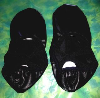 Sapatilhas de Ballet Pretas em Couro nº 37