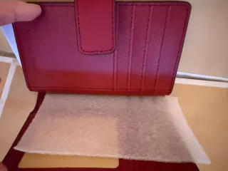 Cartera Michael Kors Roja Piel