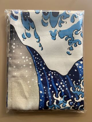 Cortina Japonesa Noren La Gran Ola Hokusai