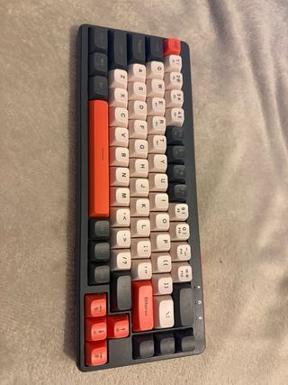 Teclado Inalámbrico Freewolf M68 Naranja