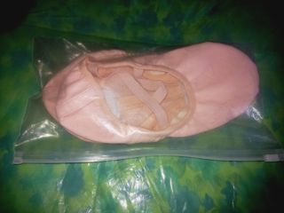 Sapatilhas de Ballet Rosa em Couro nº 37