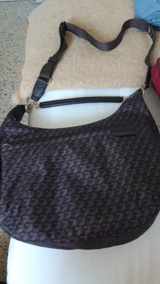 Bolso ELLESPORT gris y multicolor