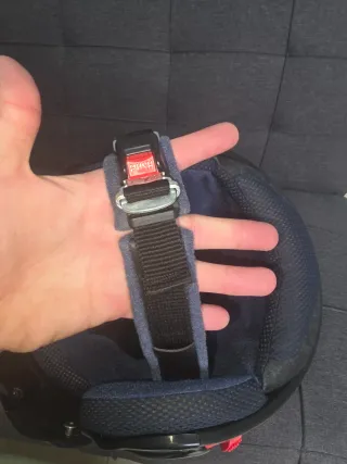 Casco de moto talla L