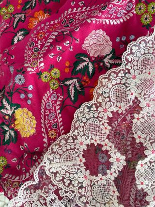 Traje de Fallera Niña Rosa