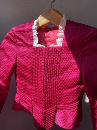 Traje de Fallera Niña Rosa