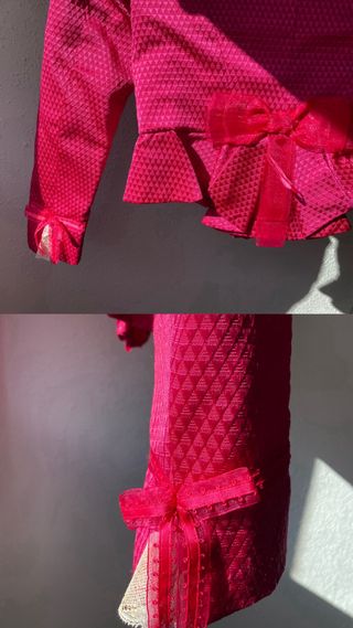 Traje de Fallera Niña Rosa