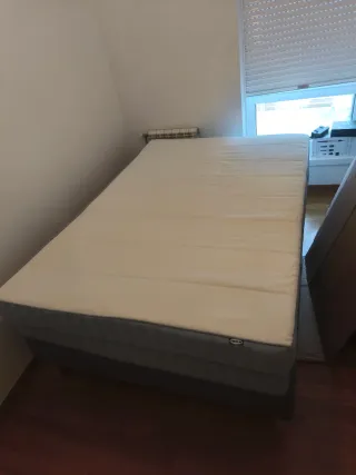 Colchón Ikea Vesteröy + Somier Lyngör