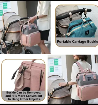 Mochila cuna/cambiador Bebé  USB