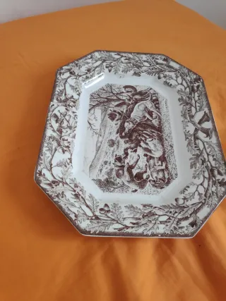 Fuente octogonal La Cartuja de Sevilla Vintage