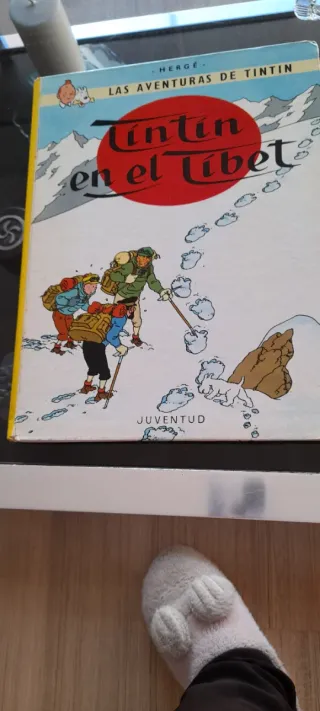 Edicionrs tintin de Hergé de juventud de Barcelona