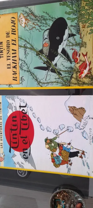 Edicionrs tintin de Hergé de juventud de Barcelona