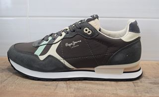 Zapatillas de piel estilo retro - Pepe Jeans - 42