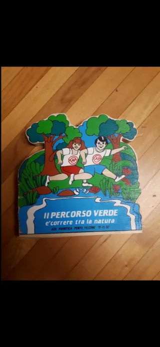 Trofeo in legno Il Percorso Verde