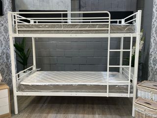 Litera Nueva Doble Metálica Blanca