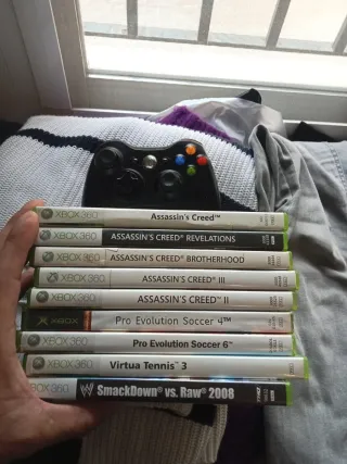 Xbox 360 Juegos + Mando