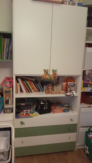 Cameretta bimbi con scrivania