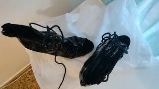 Zapatos de baile tacón alto negros