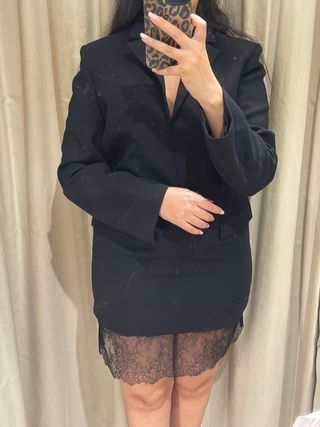 Blazer Zara Negro