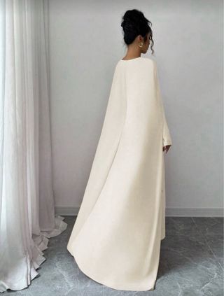 Vestido elegante perlas talla S/M