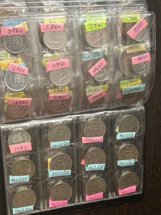 Álbum 120 monedas España