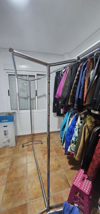 Perchero /Burro Tienda Doble