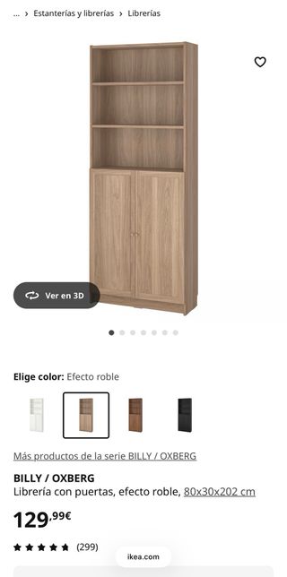 Estantería Mueble Comedor Madera