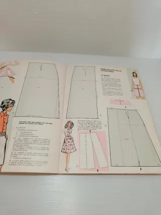 Manuale trattato di taglio e confezione anni 70