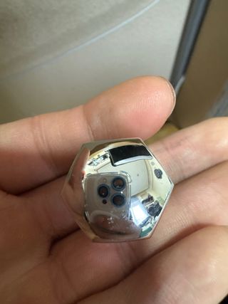 Tapones de Rueda Hexagonales cromados