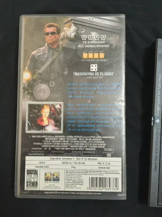 Terminator 3 VHS L'ascesa delle macchine