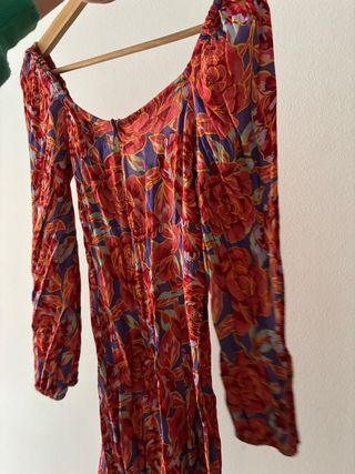 Vestido estampado floral