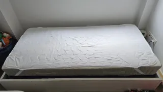 Canapé infantil blanco 90x190