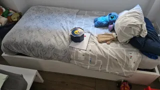 Canapé infantil blanco 90x190