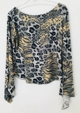Blusa Mujer Estampado Animal