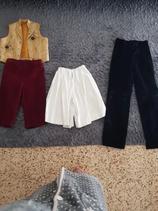 Conjunto chaleco y pantalón fallero niño