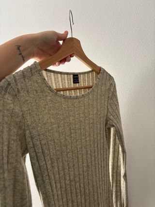 Vestido SHEIN algodón calentito midi