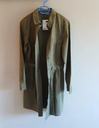 Vestido H&M verde militar