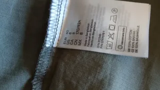 Vestido H&M verde militar