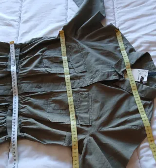 Vestido H&M verde militar