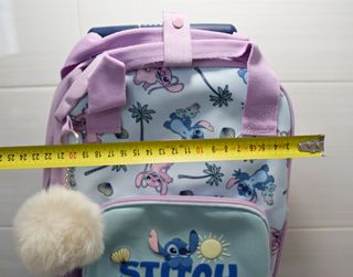 Mochila trolley infantil de Stitch 23 x 28 x 10 cm