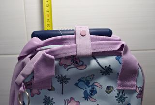 Mochila trolley infantil de Stitch 23 x 28 x 10 cm