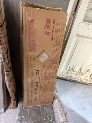 Porcelanite azulejo rectificado 30x90 Pasta Blanca