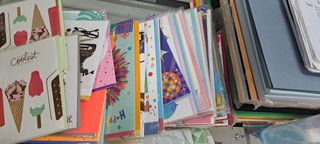 136 Tarjetas Felicitación Varias