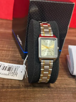 Orologio Casio  oro e argento