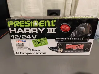 Radio CB President Harry III 12/24V