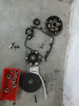 Motor Vespa ET4 50cc