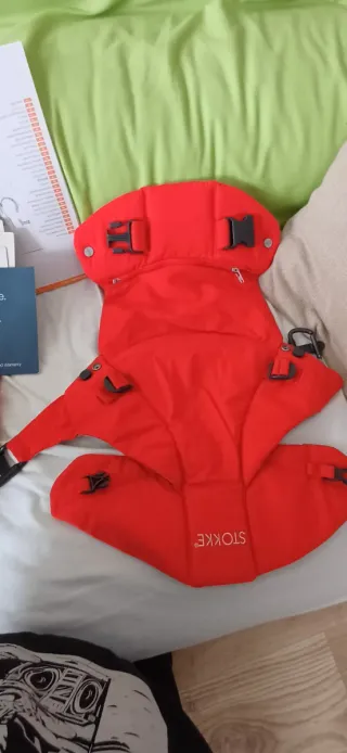 Mochila Portabebés Stokke MyCarrier Roja